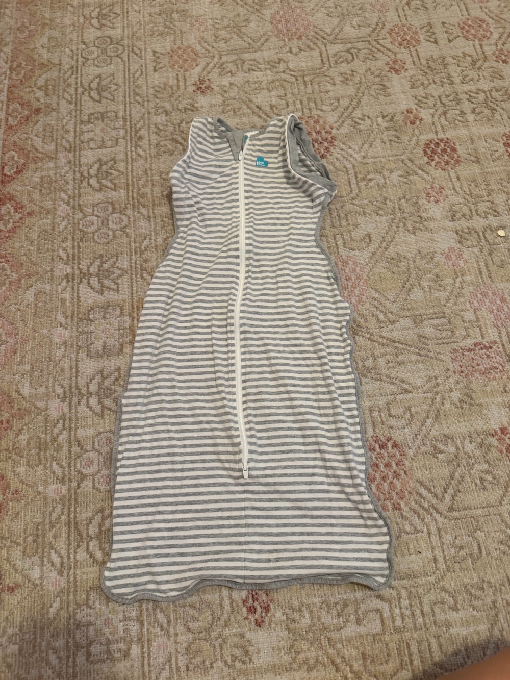 Love to Dream Swaddle Up Transition Bag Original Gray Stripe XL 1.0 TOG